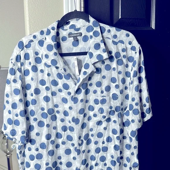 Express Rayon button down - Picture 5 of 6